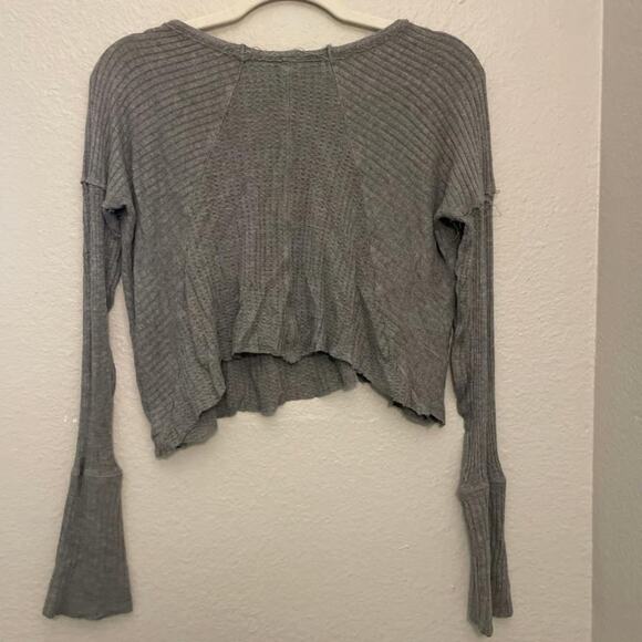 Free People Crop Sweater Top - Picture 3 of 4